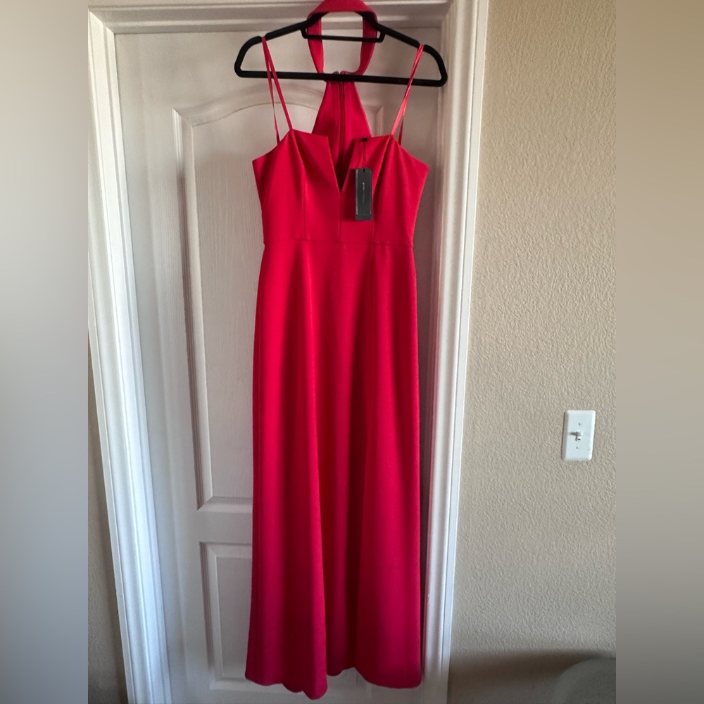 BCBG Strapless Scarlet Dress